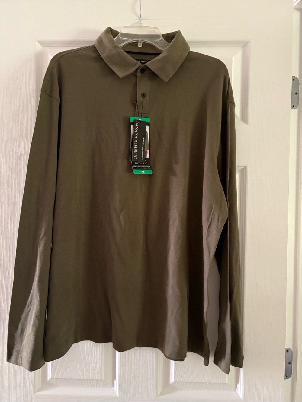 NWT Banana Republic Long Sleeve Polo